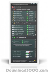 SolarWinds Exchange Monitor screenshot